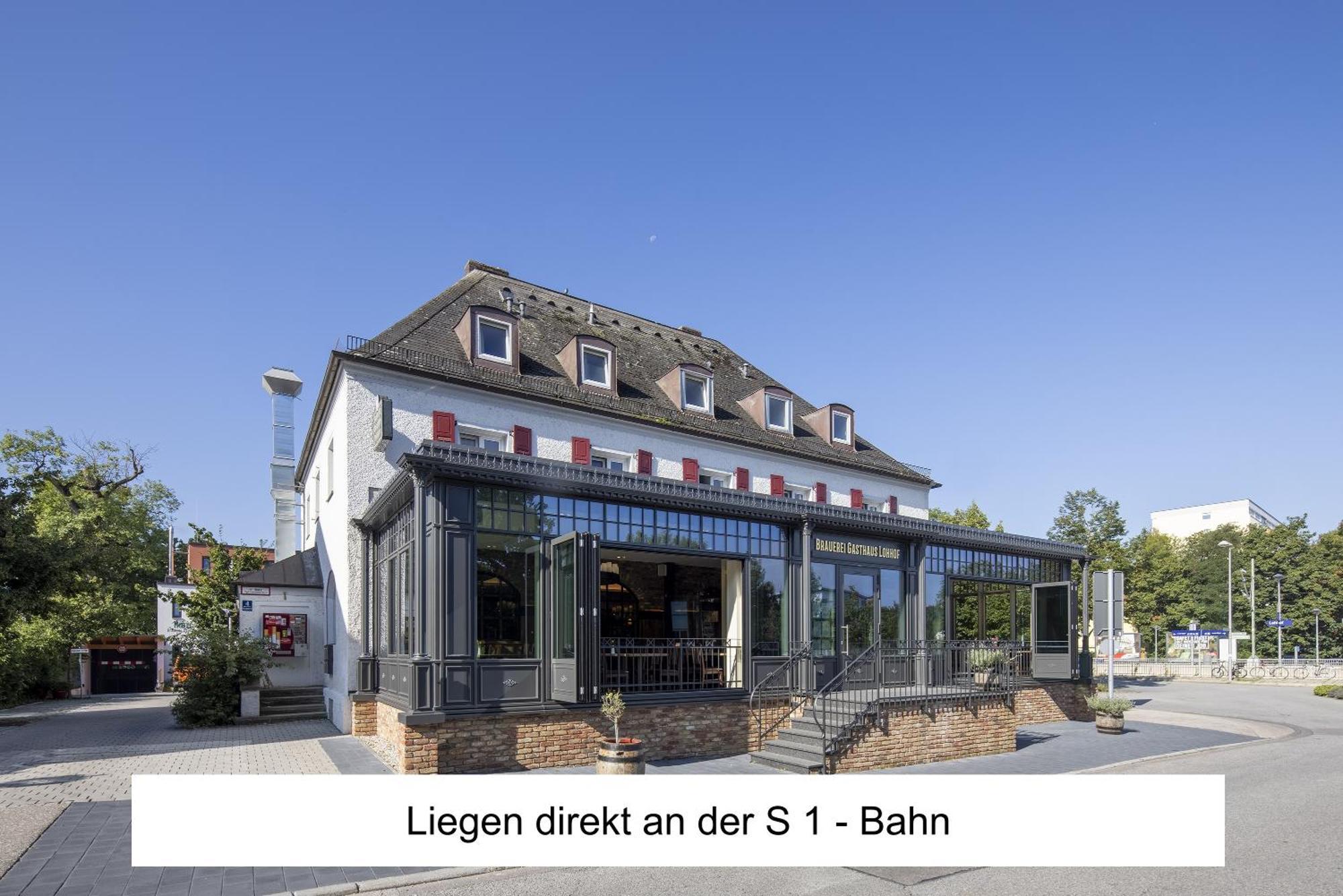 Brauerei Gasthaus Lohhof Im Muenchner Norden, Direkt An Der S1, Naehe Vom Flughafen, Zentrum, A92, Allianz Arena, Ruderregatta Und Schiessanlage G- Hochbrueck Entfernt, Internationale Kueche Unterschleissheim Exterior photo